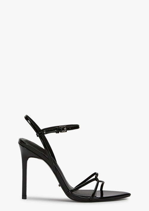 Maya Black Patent Heels