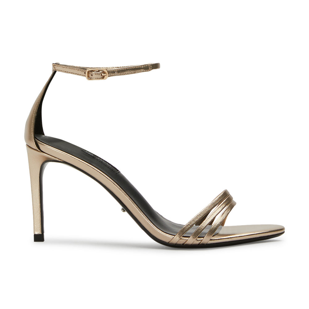 Melody Amber Nappa Metallic Heels - Tony Bianco