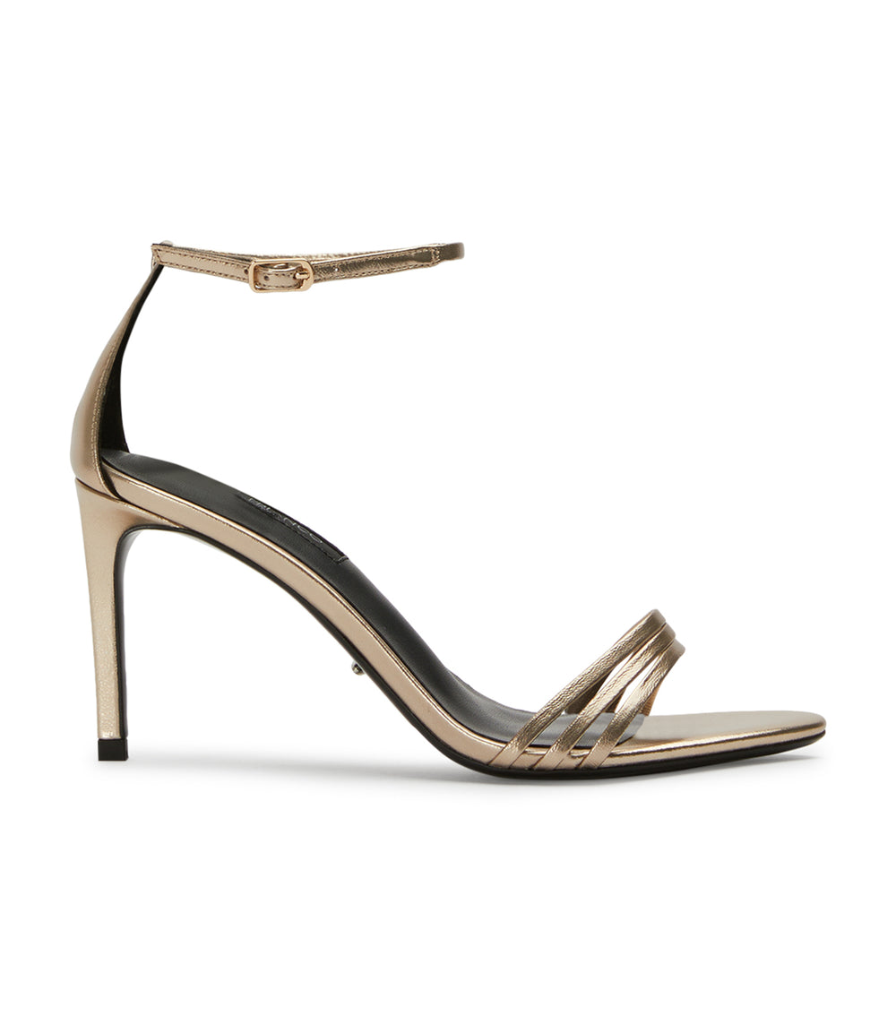 Melody Amber Nappa Metallic Heels - Tony Bianco