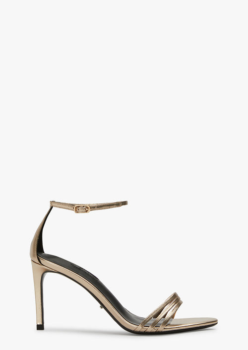 Melody Amber Nappa Metallic Heels