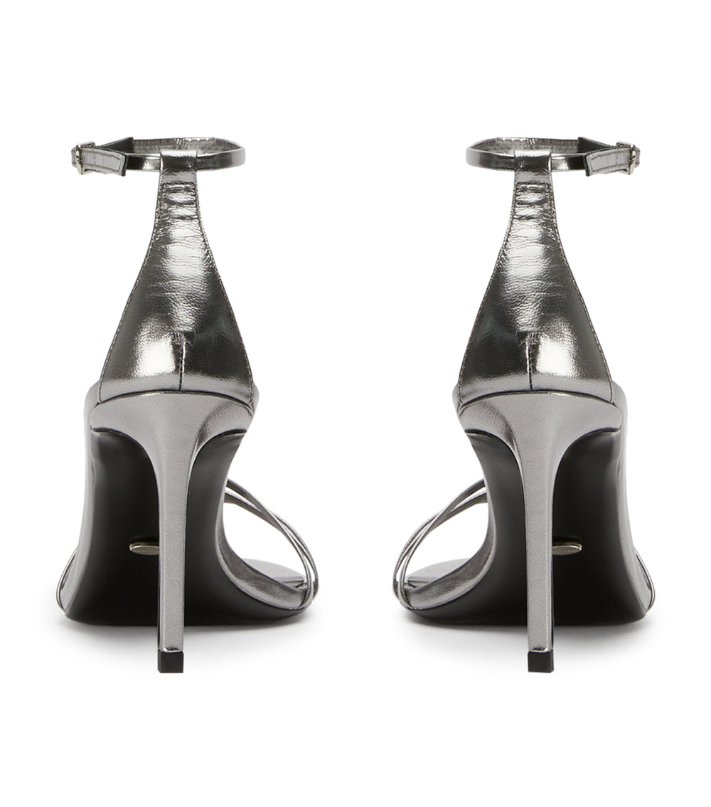 Melody Gunmetal Glimmer Heels - Tony Bianco