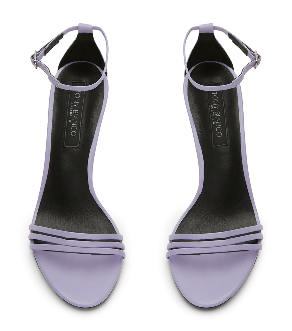 Melody Lilac Nappa Heels - Tony Bianco