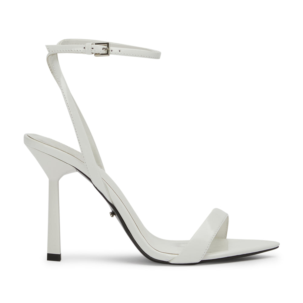 Milos White Hi Shine Heels - Tony Bianco