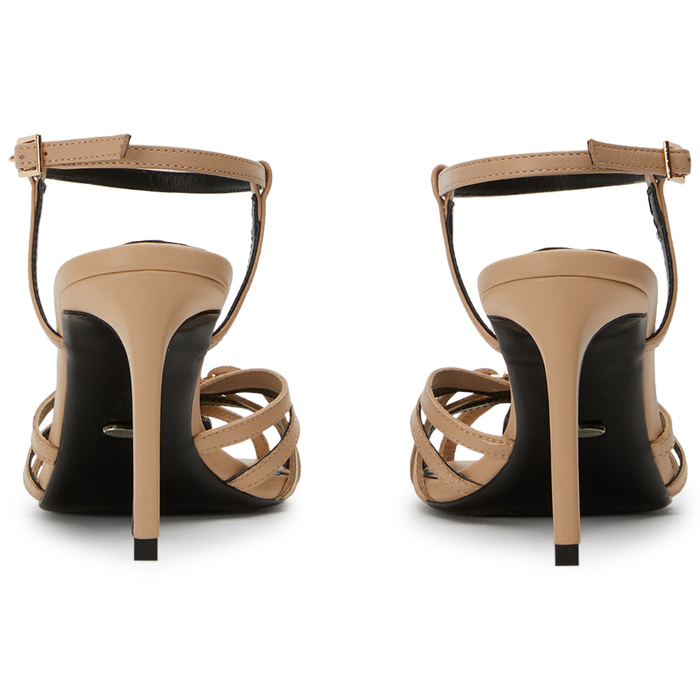 Mirage Beech Nappa Heels - Tony Bianco