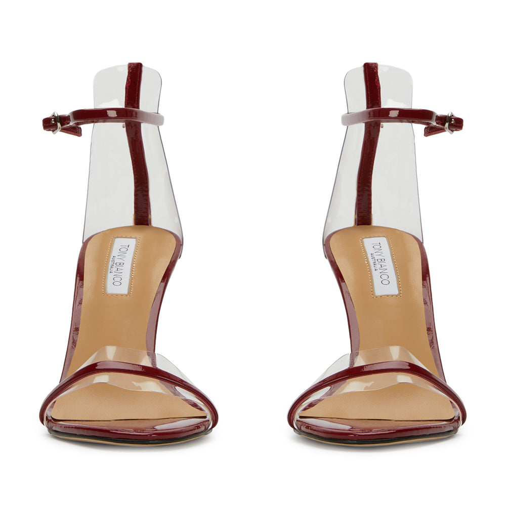 Mosumi Bordeaux Patent Heels - Tony Bianco