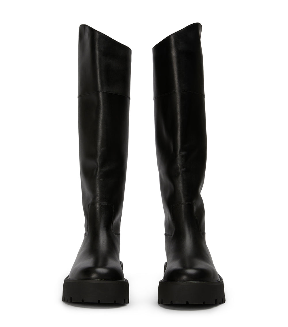 Mystic Black Como Calf Boots - Tony Bianco