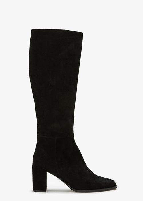 Palace Black Suede Calf Boots