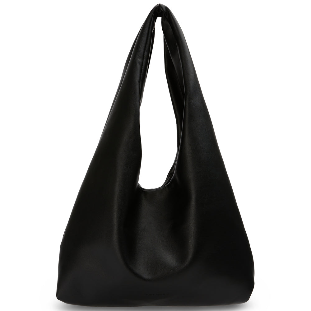 Piere Black Nappa Shoulder Bag - Tony Bianco