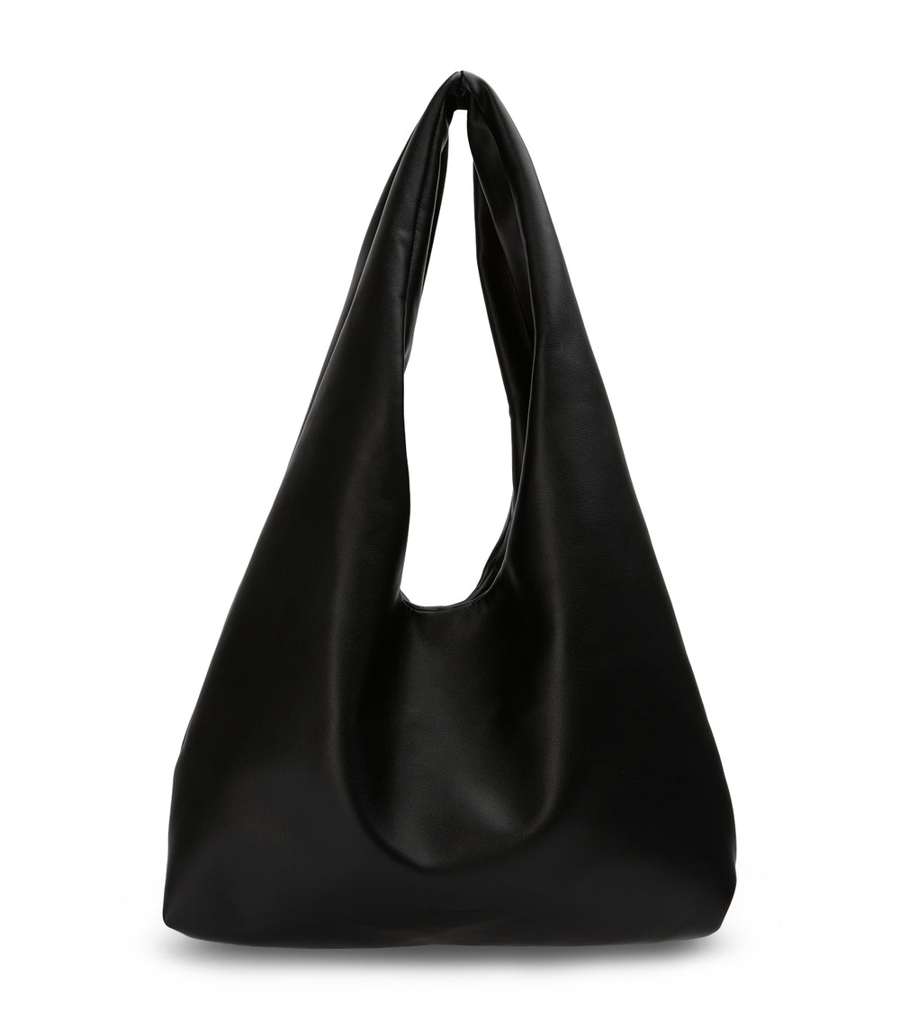 Piere Black Nappa Shoulder Bag - Tony Bianco