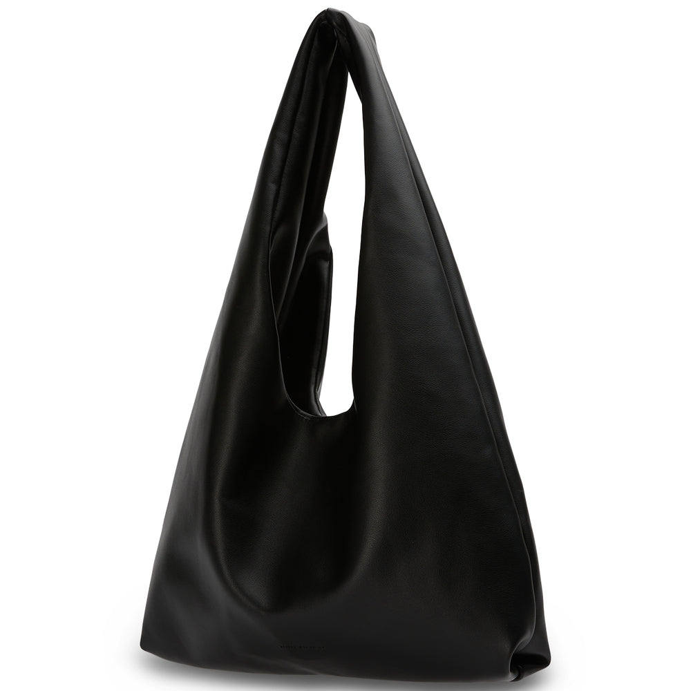 Piere Black Nappa Shoulder Bag - Tony Bianco