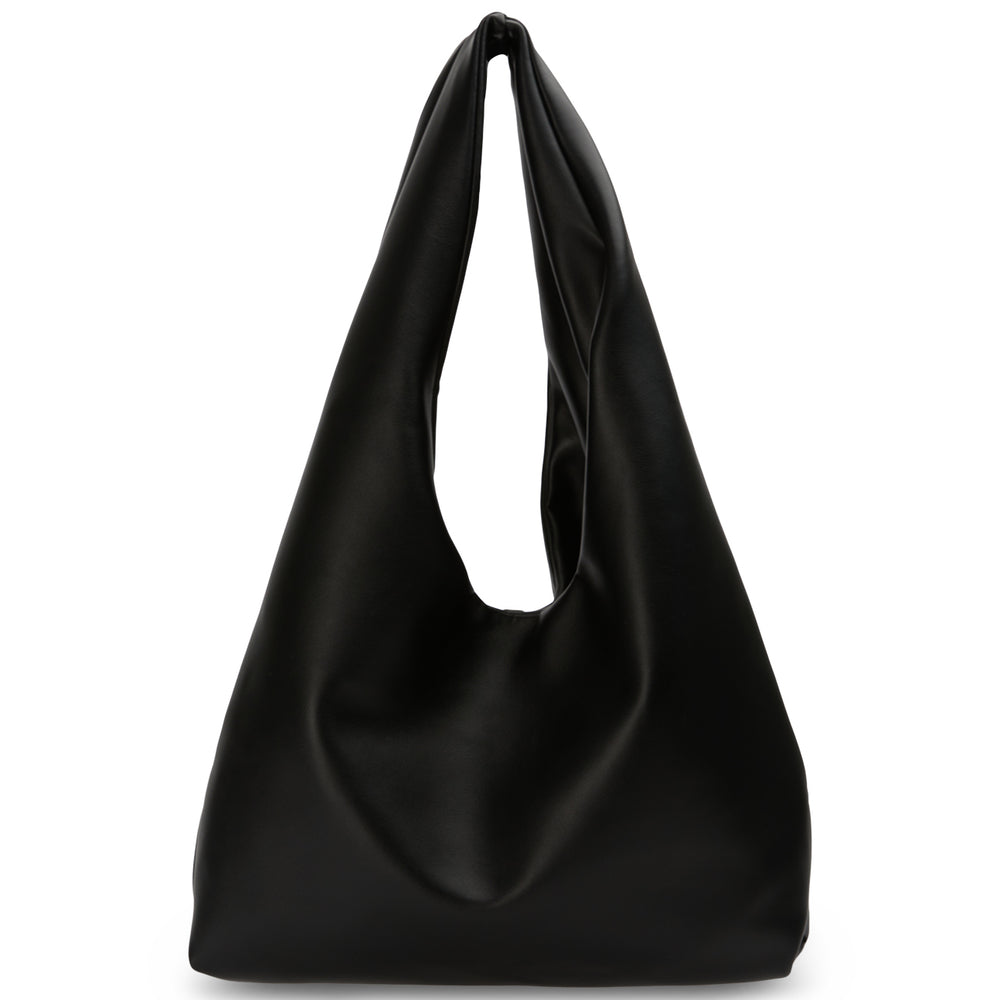 Piere Black Nappa Shoulder Bag - Tony Bianco