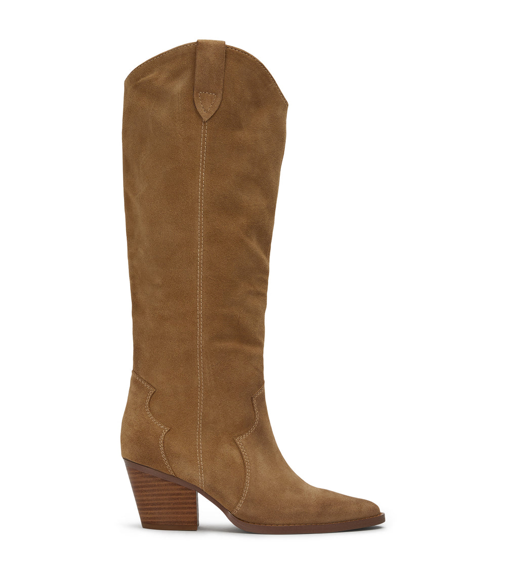 Presley Storm Cameo Suede Calf Boots - Tony Bianco