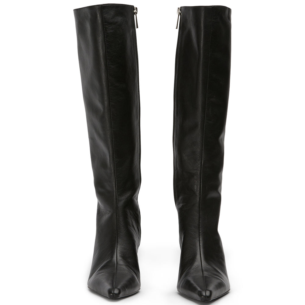 Quest Black Venice Calf Boots - Tony Bianco