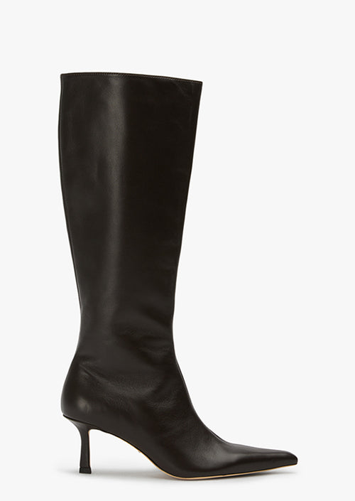 Quest Chocolate Nappa Calf Boots