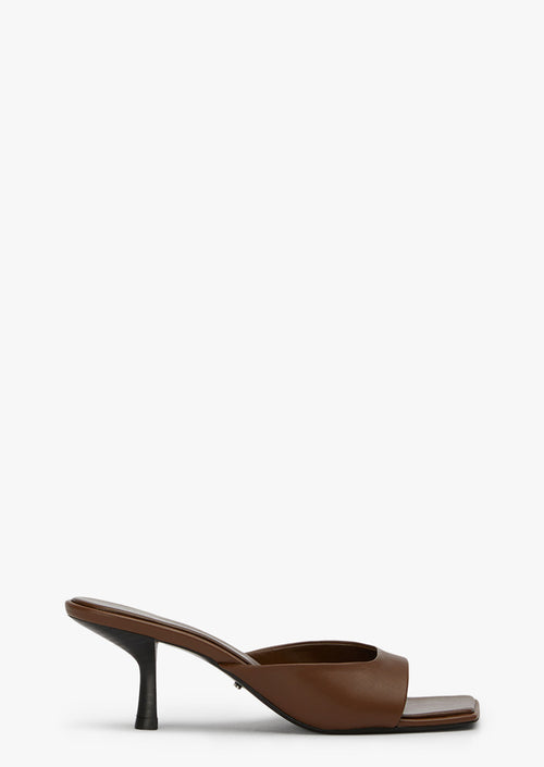 Rialto Mocha Nappa Heels