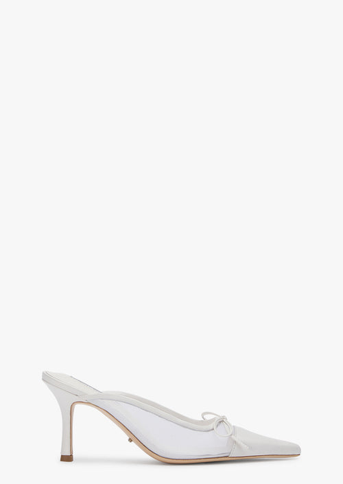 Salsa White Nylon/White Heels