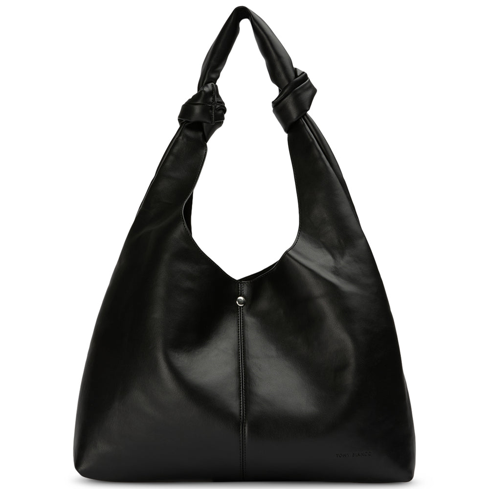 Sara Black Nappa Tote Bag - Tony Bianco