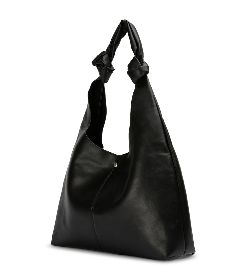 Sara Black Nappa Tote Bag - Tony Bianco