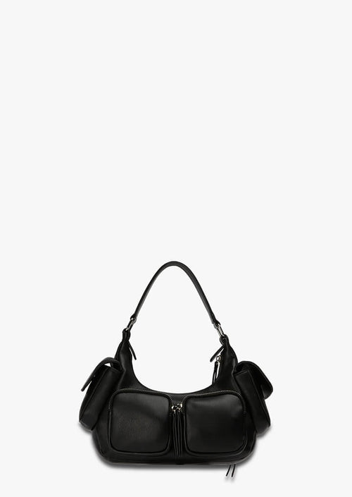 Shanty Black Nappa Shoulder Bag