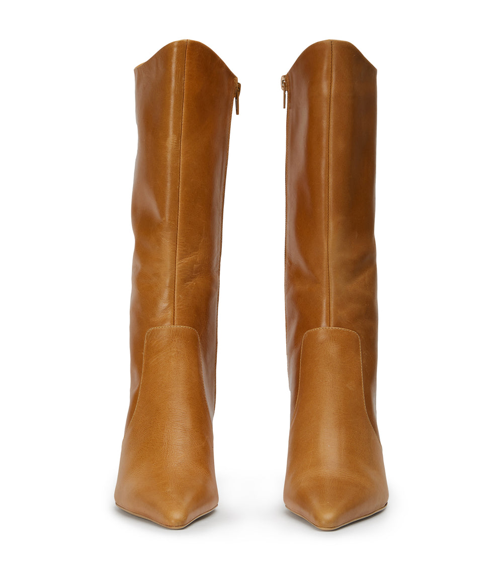 Sheba Whiskey Calf Boots - Tony Bianco