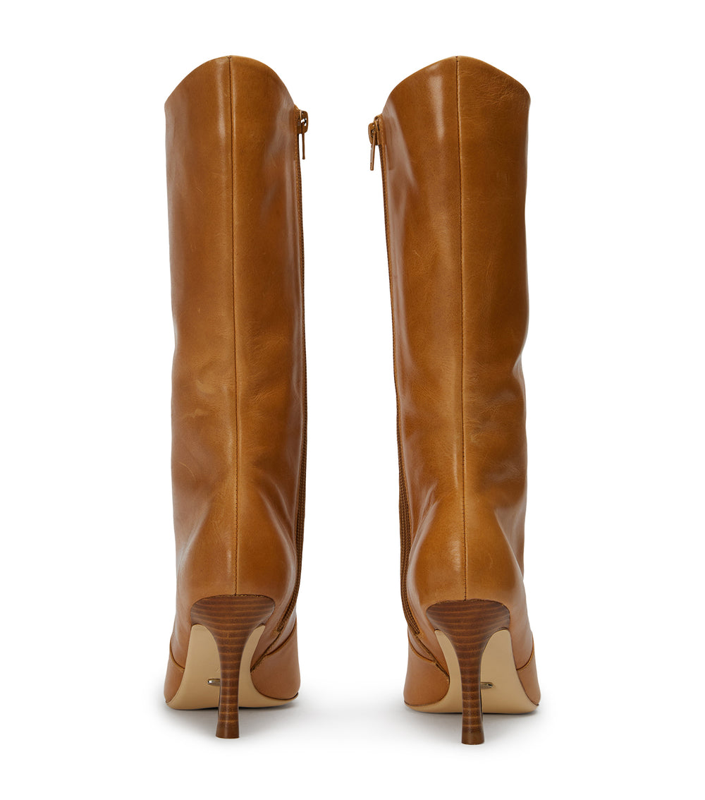 Sheba Whiskey Calf Boots - Tony Bianco