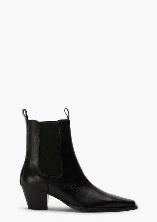 Tempest Black Como Ankle Boots