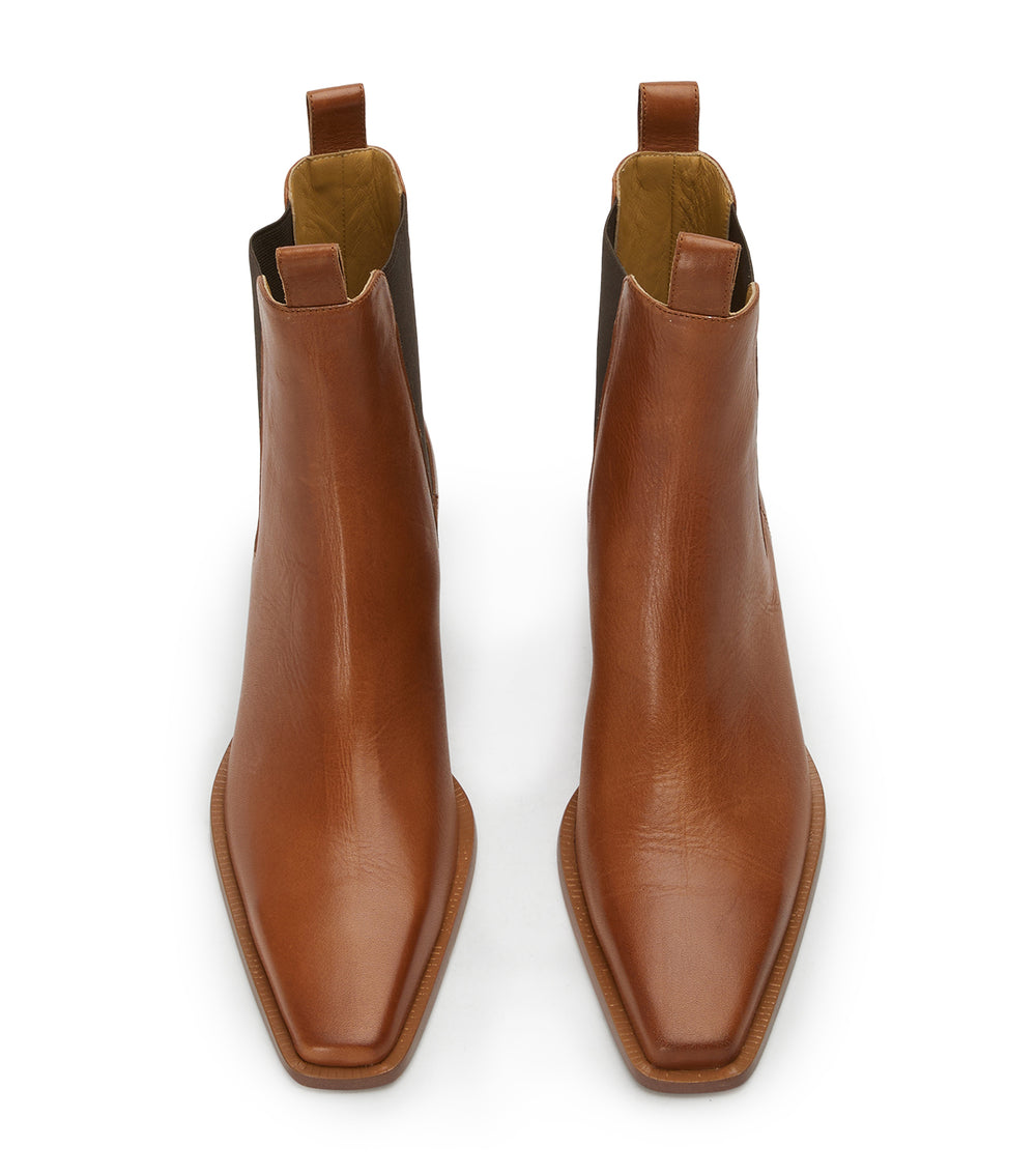Tempest Toffee Como Ankle Boots - Tony Bianco