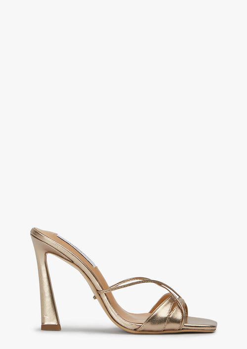 Vanquish Amber Nappa Metallic Heels