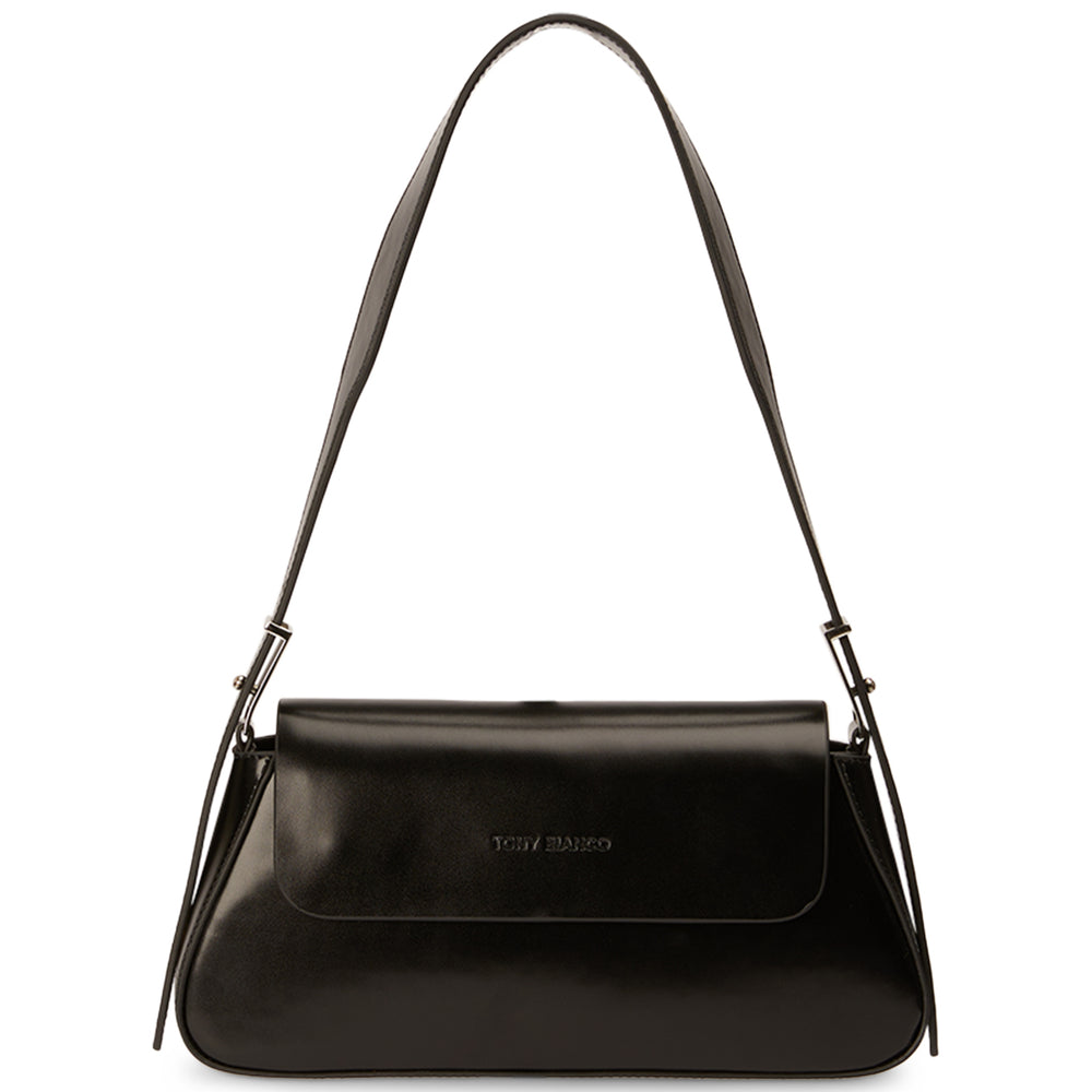 Villa Black Hi Shine Shoulder Bag - Tony Bianco