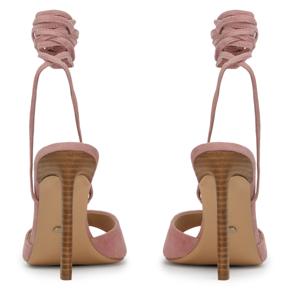 Viper Blossom Suede Heels - Tony Bianco