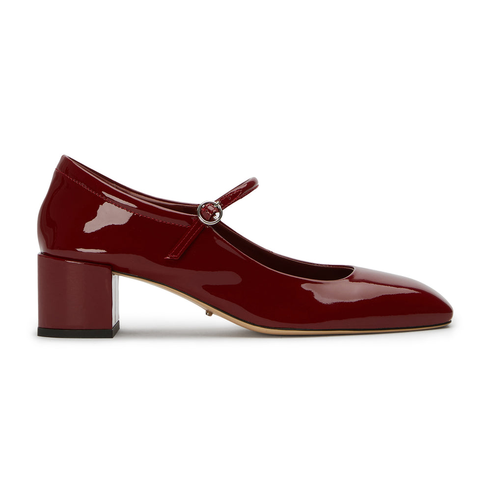 Wynnie Bordeaux Patent Heels - Tony Bianco