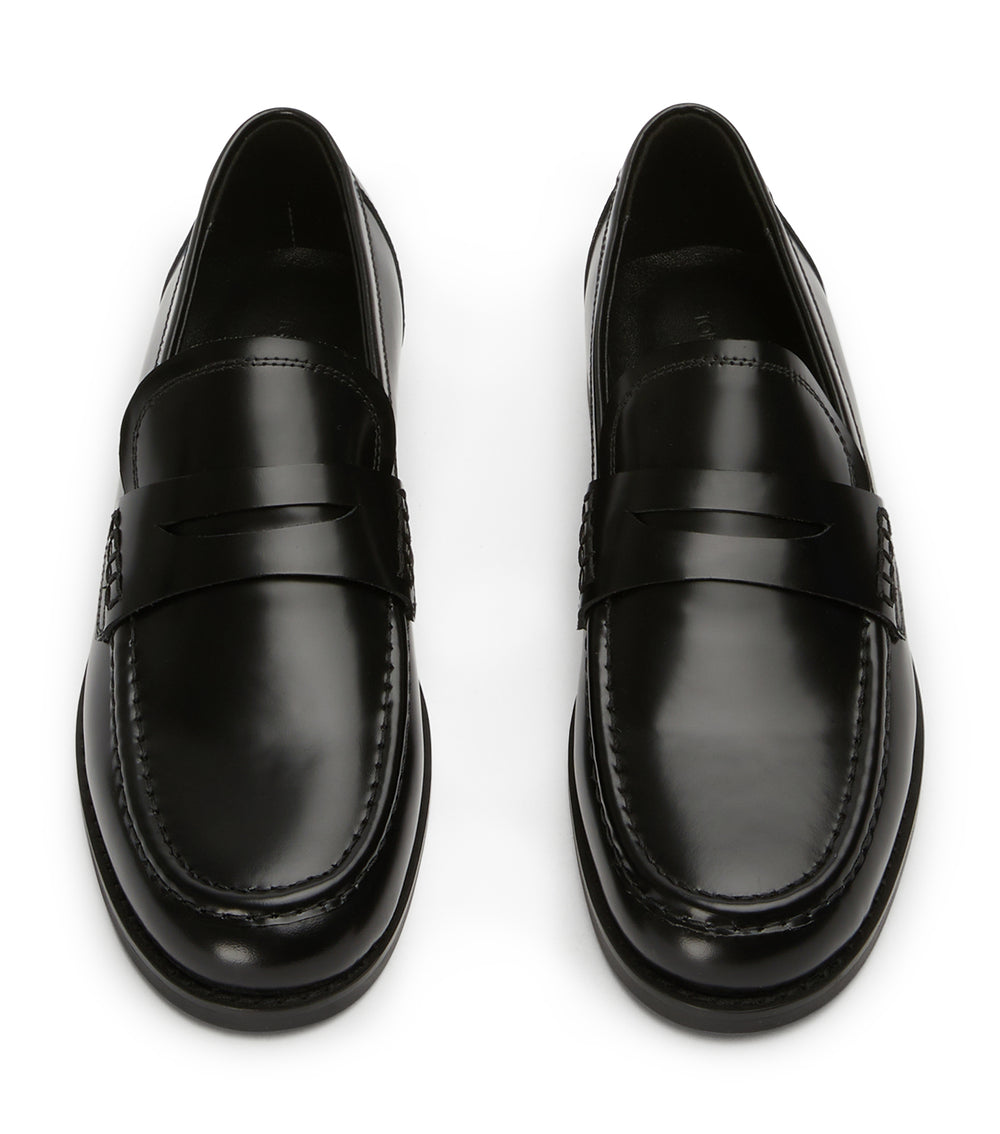 Zac Black Hi Shine Flats - Tony Bianco