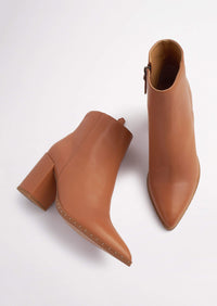 Bailey Tan Ankle Boots | | Tony Bianco