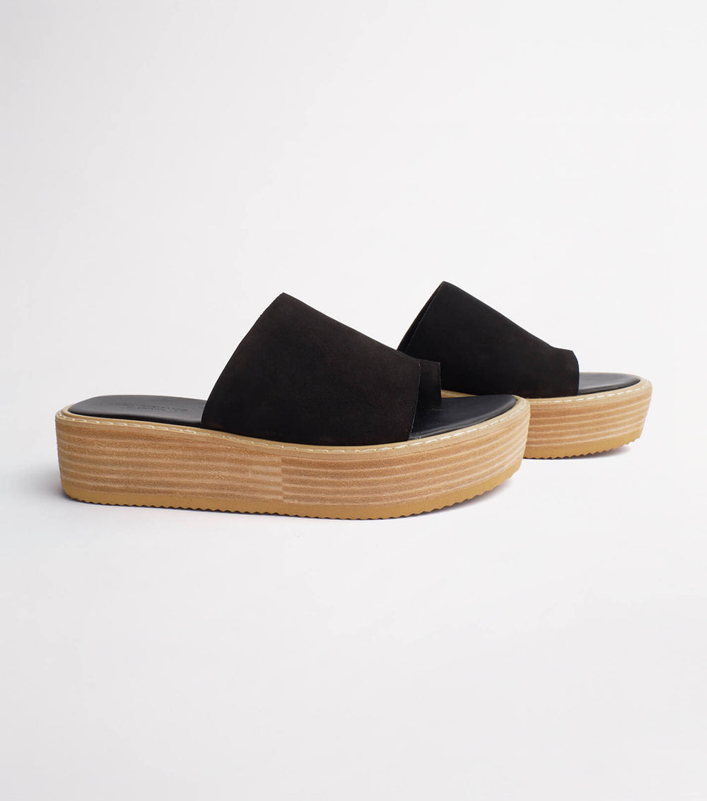 Energy Black Sandals - Tony Bianco