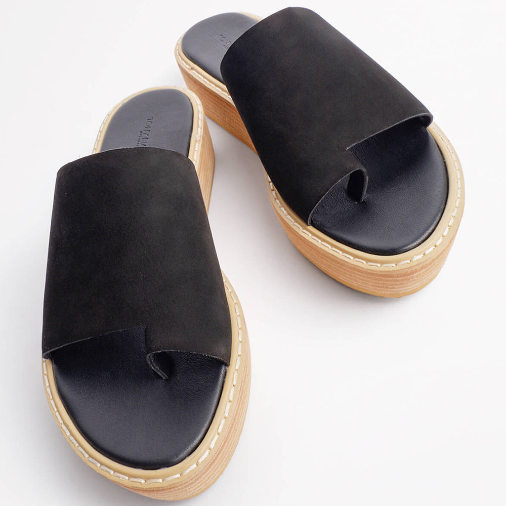 Energy Black Sandals - Tony Bianco