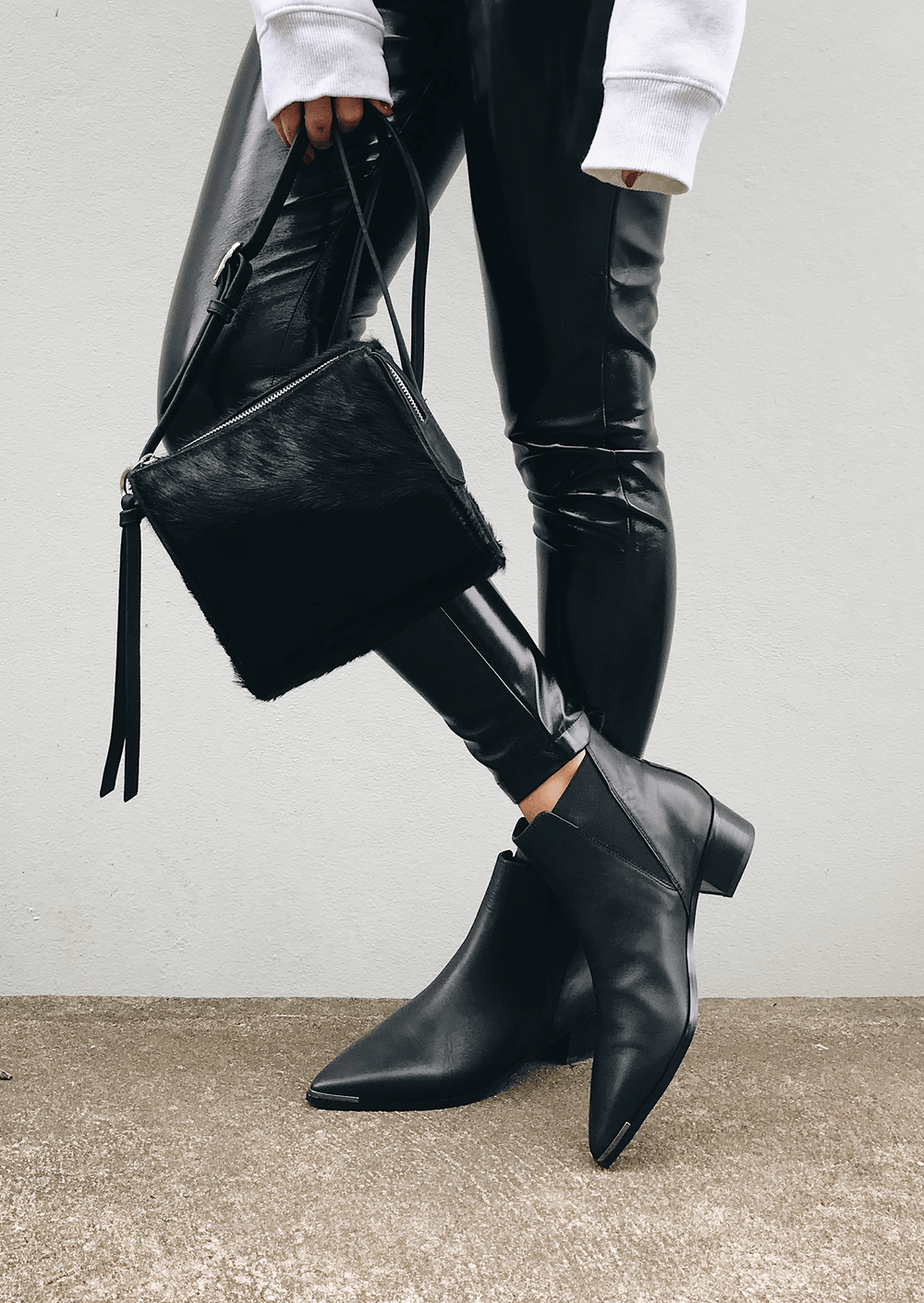 jazz black como ankle boots