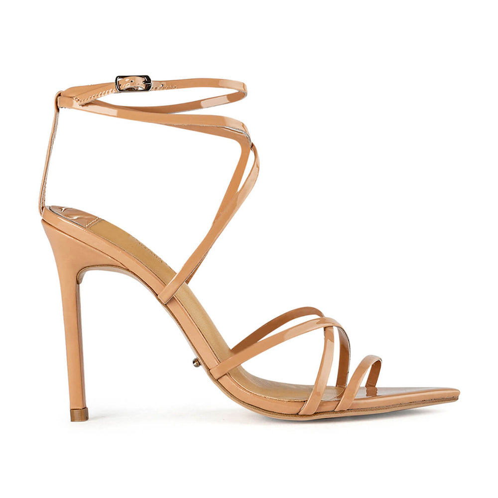 Marcy Nude Patent Heels - Tony Bianco