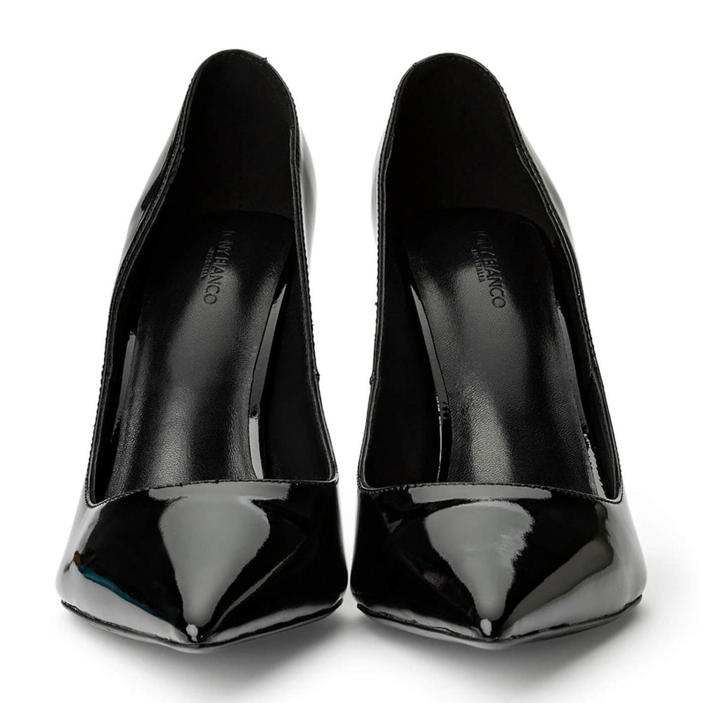 Anja Black Patent Heels - Tony Bianco