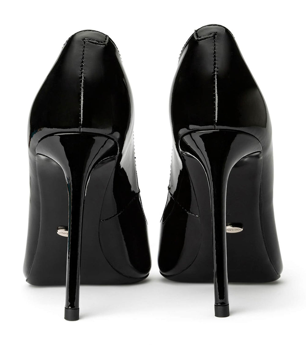 Anja Black Patent Heels - Tony Bianco