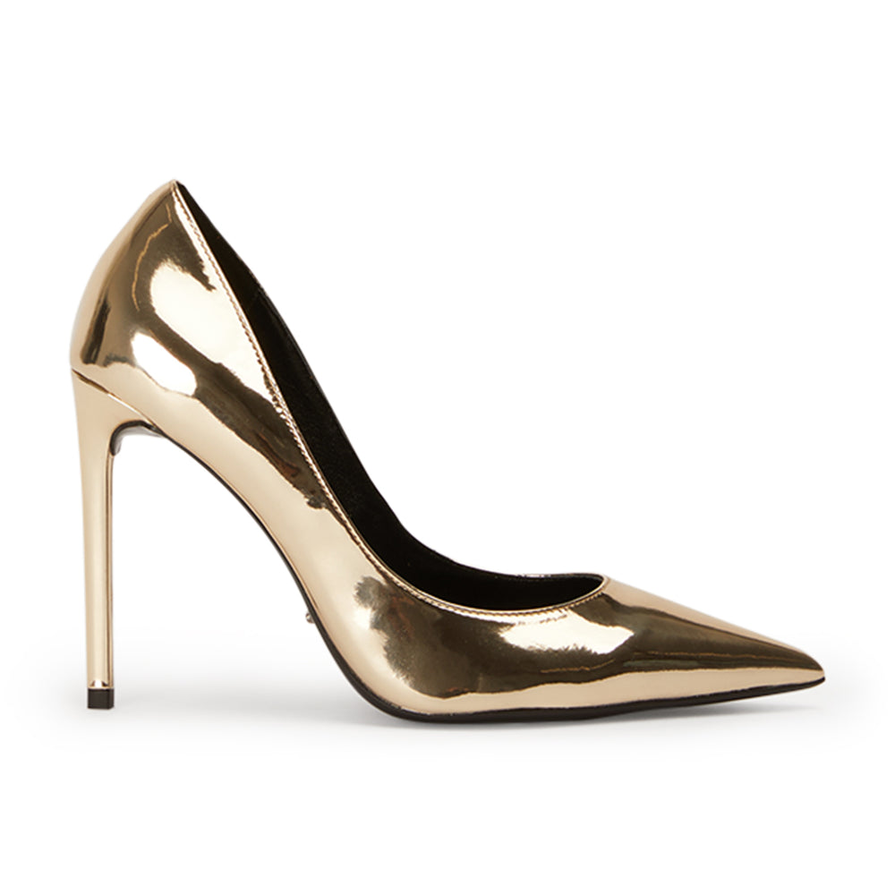 Anja Gold Shine Heels - Tony Bianco