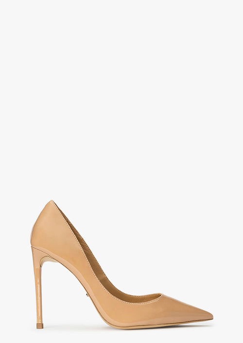 Anja Nude Patent Heels