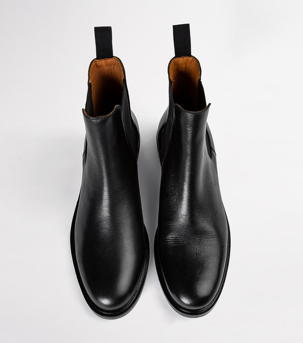 Arctic Black Como Ankle Boots - Tony Bianco