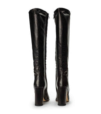 Bellez Black Venice 9.5cm Calf Boots - Tony Bianco