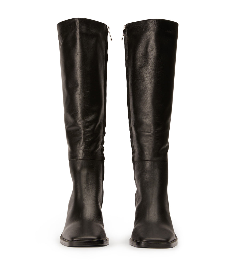 Darby Black Venice Calf Boots - Tony Bianco