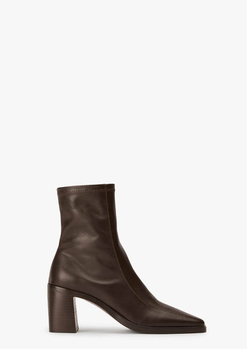 Dusty Choc Como Ankle Boots