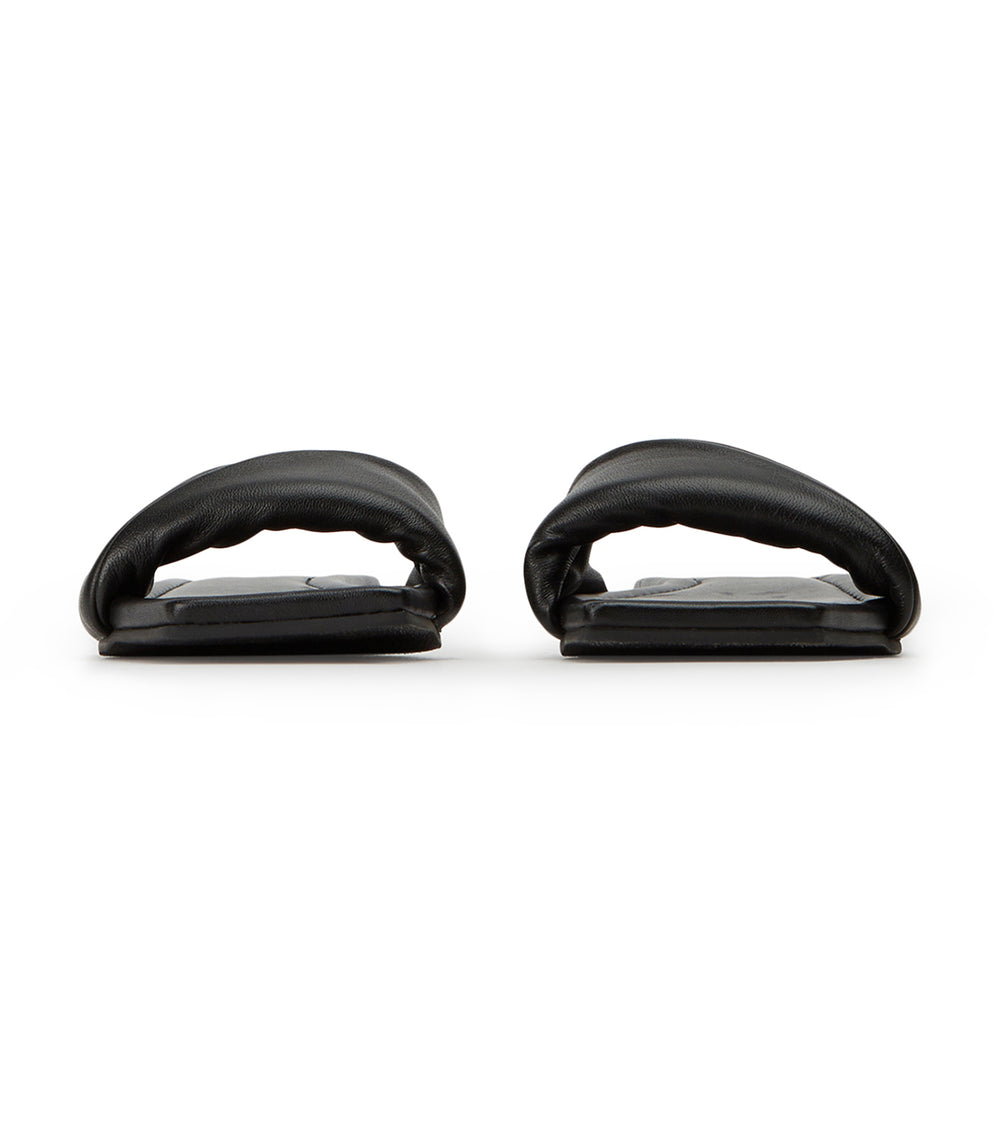 Echo Black Nappa Flats - Tony Bianco