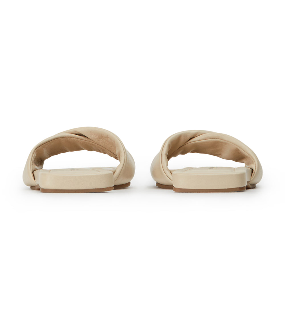 Echo Vanilla Nappa Flats - Tony Bianco