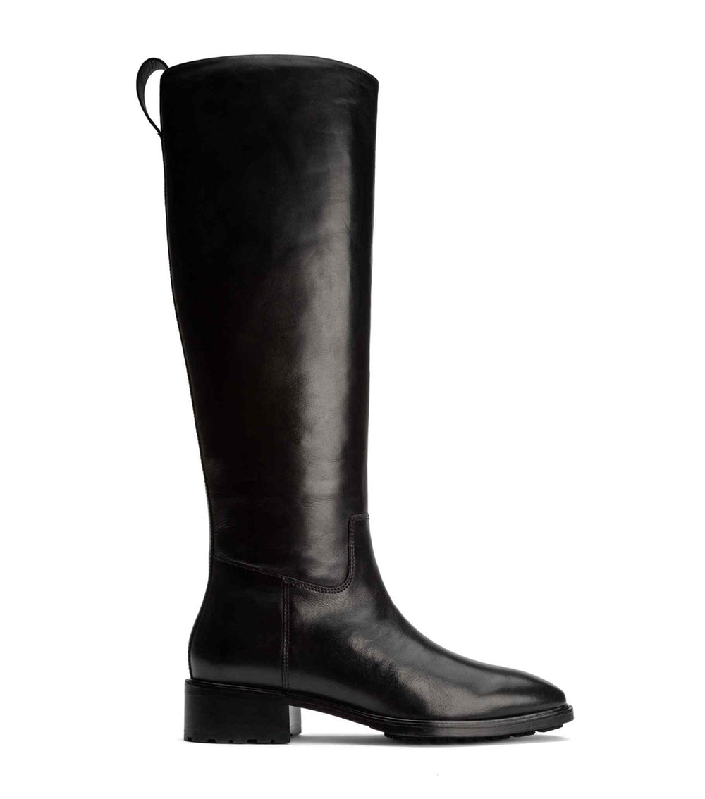 Eleanor Black Como Calf Boots - Tony Bianco