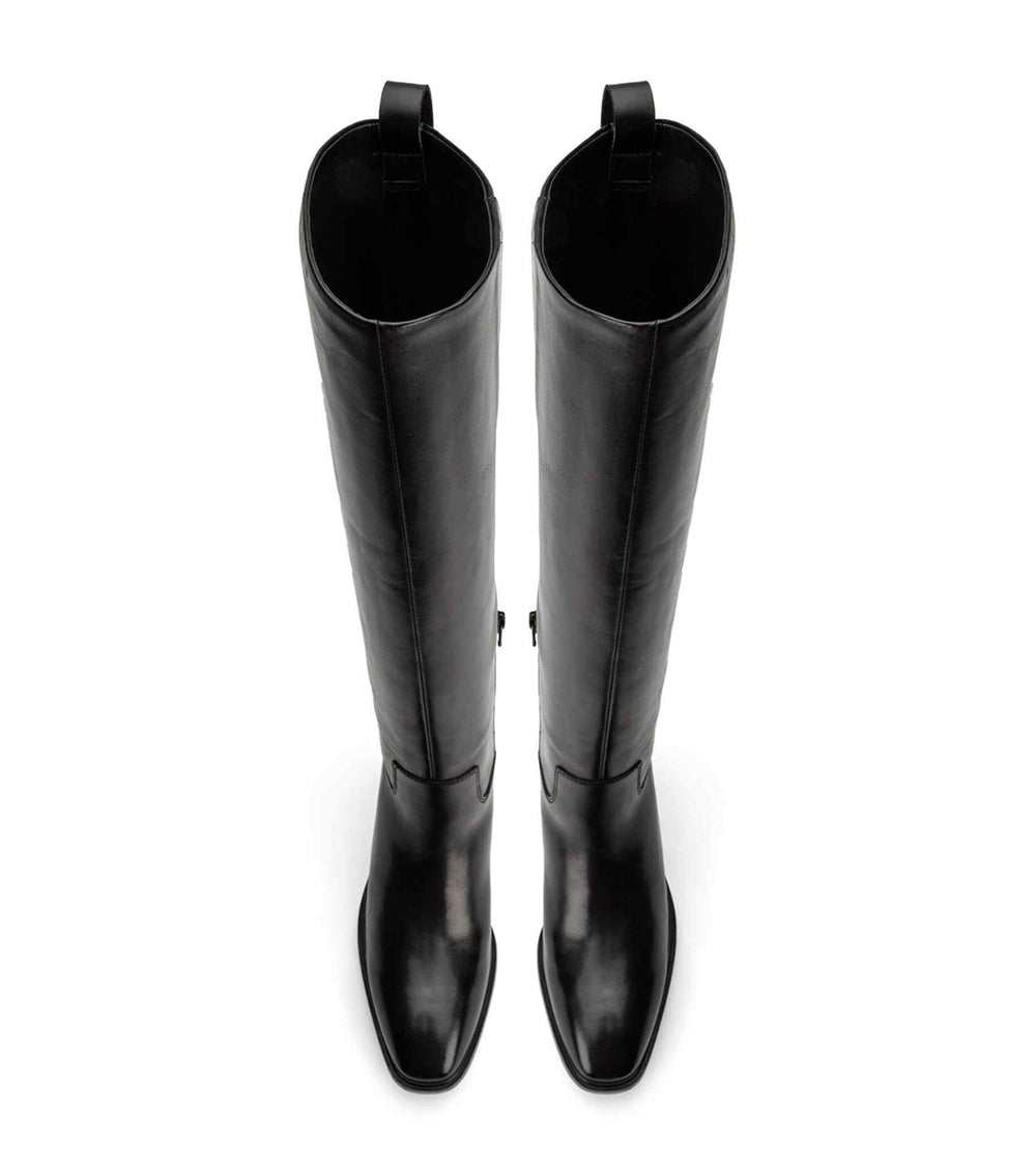 Eleanor Black Como Calf Boots - Tony Bianco