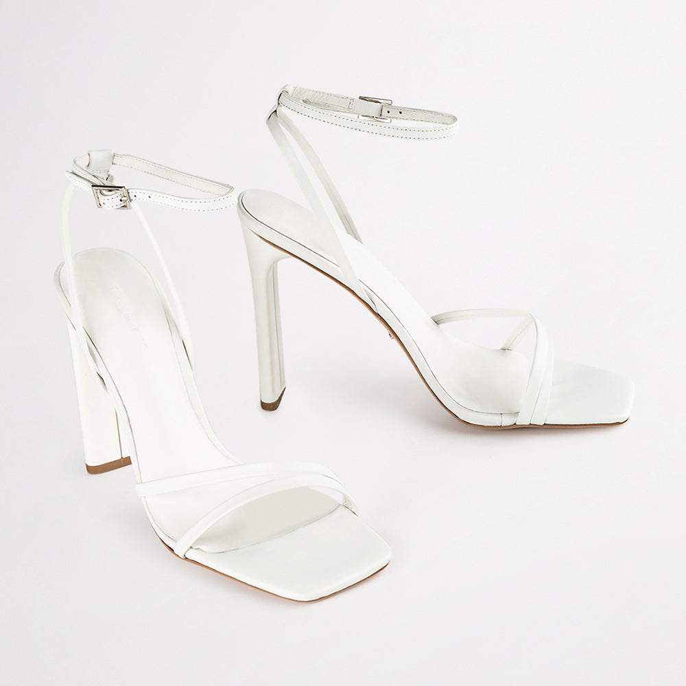 Fiance Milk Capretto Heels - Tony Bianco